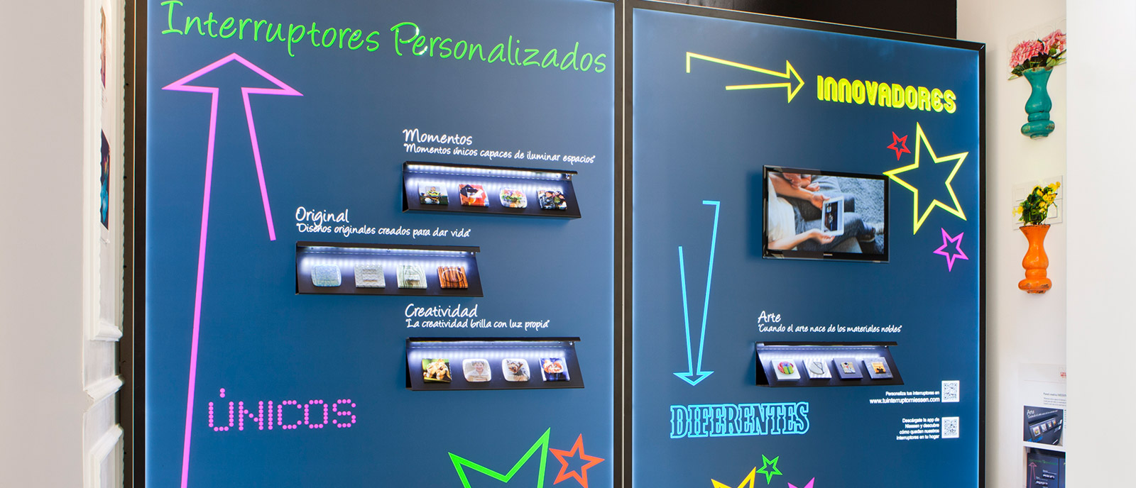 Pared creativa Niessen – «Tu interruptor»