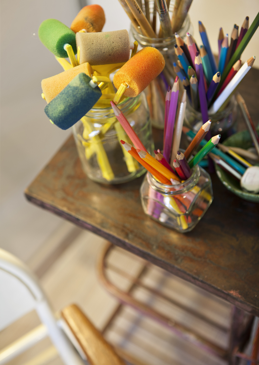 Despacho vintage por Cecilia Mallardi en Casa Decor 2013