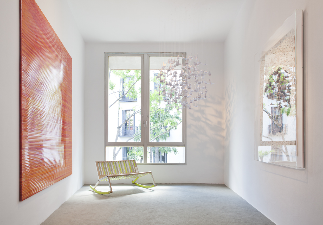 Sala de arte de Galería Astarté en Casa Decor 2013