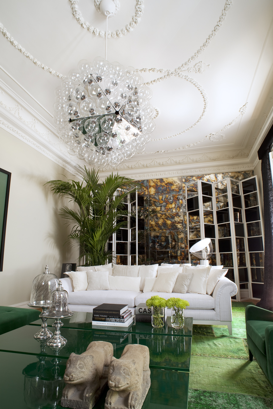 Salón de música por Diego Rodríguez en Casa Decor Madrid 2010