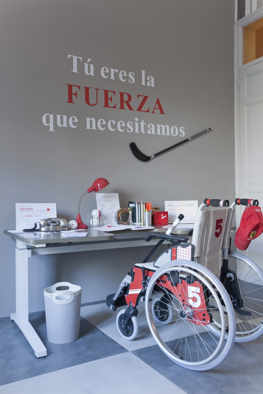 Dormitorio accesible por Suseta de María en Casa Decor 2010
