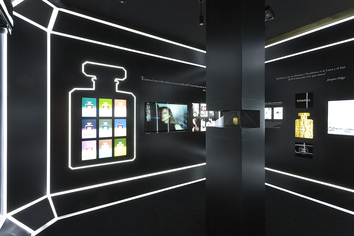 Espacio Chanel nº5 por Carral Asociados en Casa Decor Madrid 2011