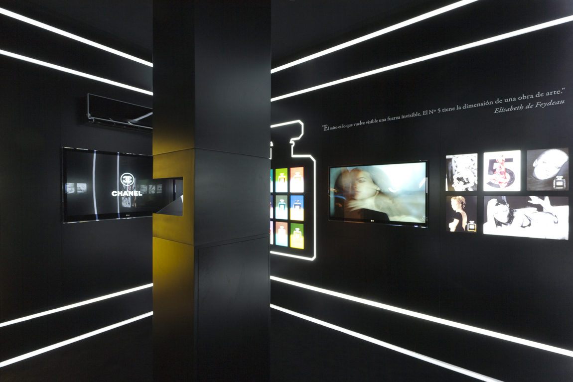 Espacio Chanel nº5 por Carral Asociados en Casa Decor Madrid 2011