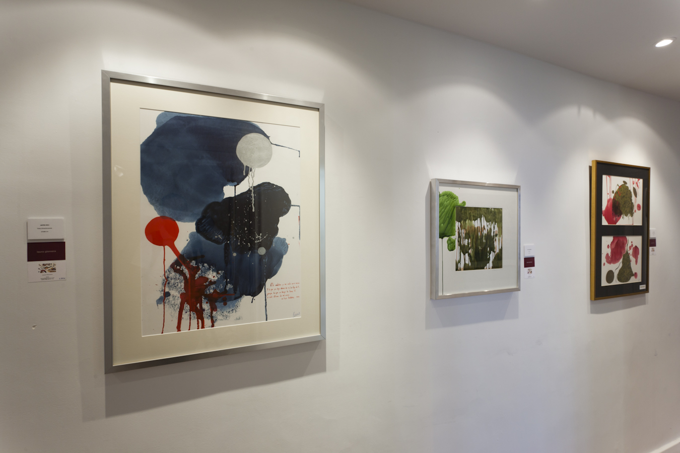 Obras coloristas de Laura Gismera en Casa Decor Madrid 2011