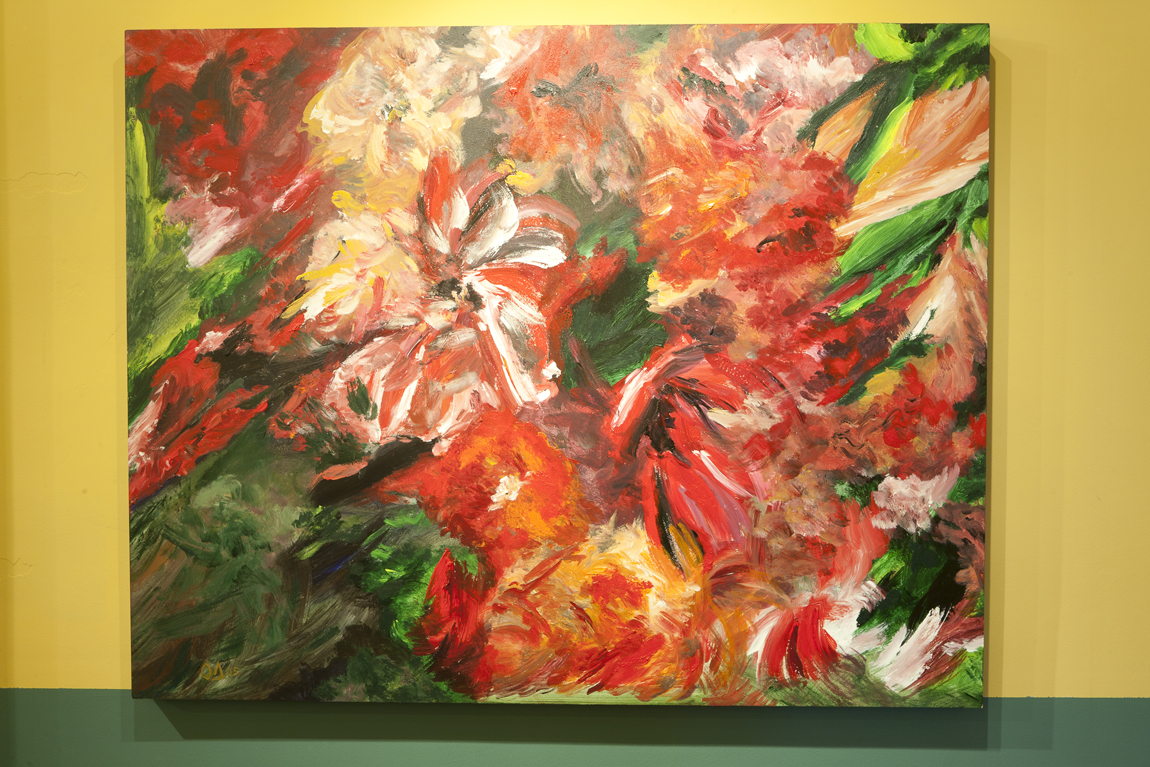 Obra pictórica de Olga Alonso en Casa Decor Madrid 2011