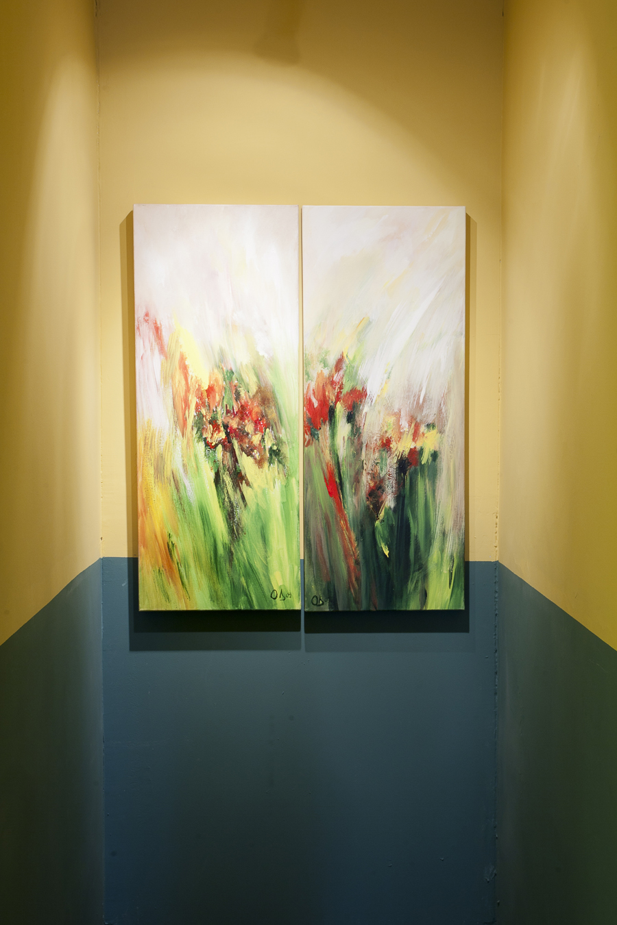 Obra pictórica de Olga Alonso en Casa Decor Madrid 2011