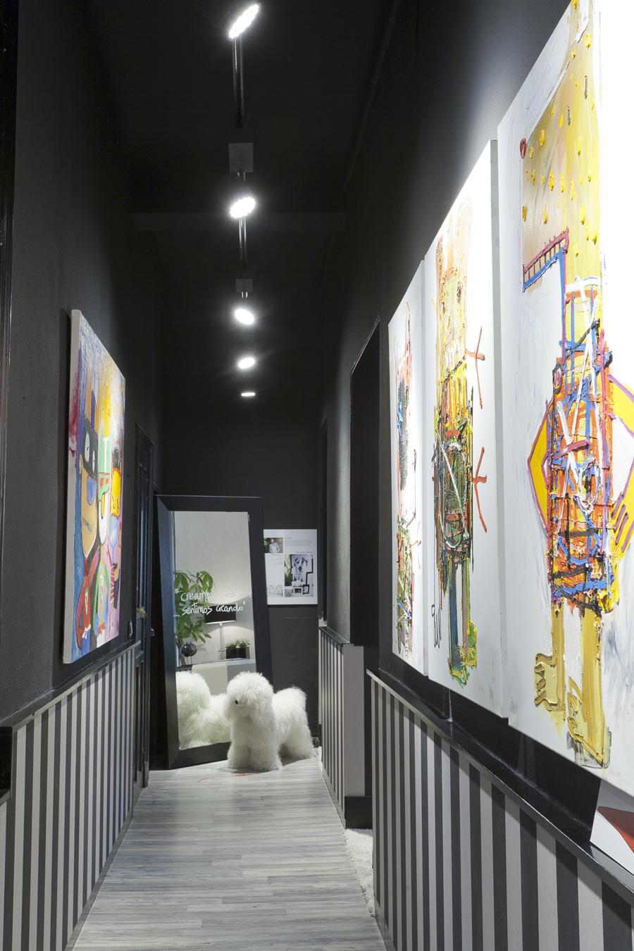 Galería de arte por Equipo de Proyecto Simon en Casa Decor Madrid 2011