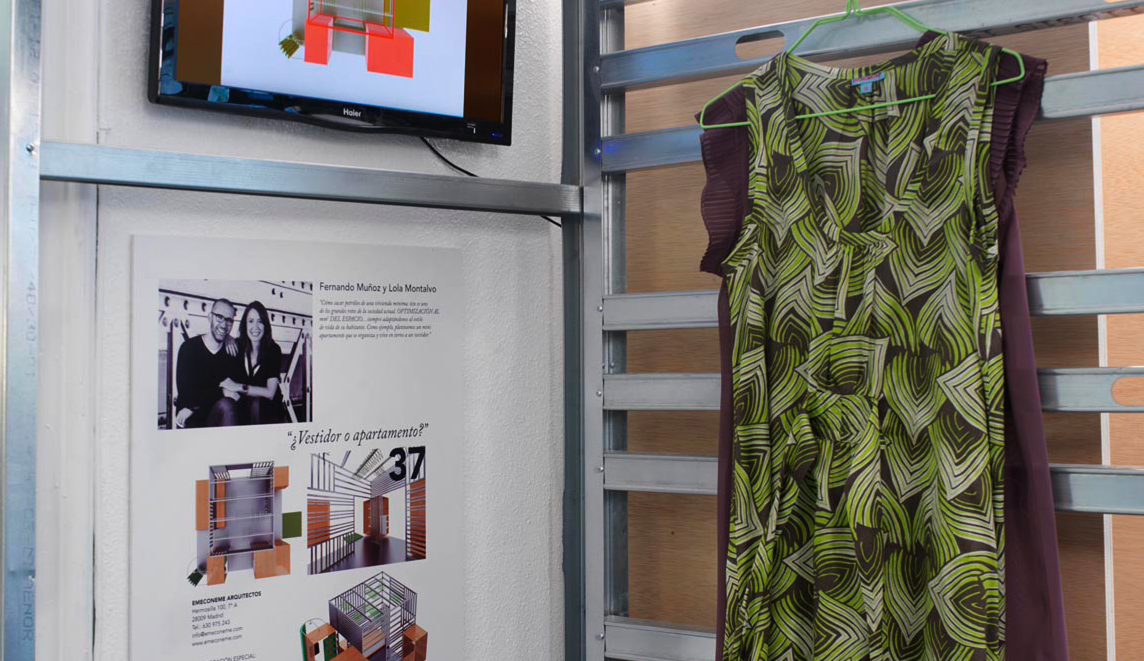 Fernando Muñoz y Lola Montalvo, apartamento, "Vestidor o apartamento”