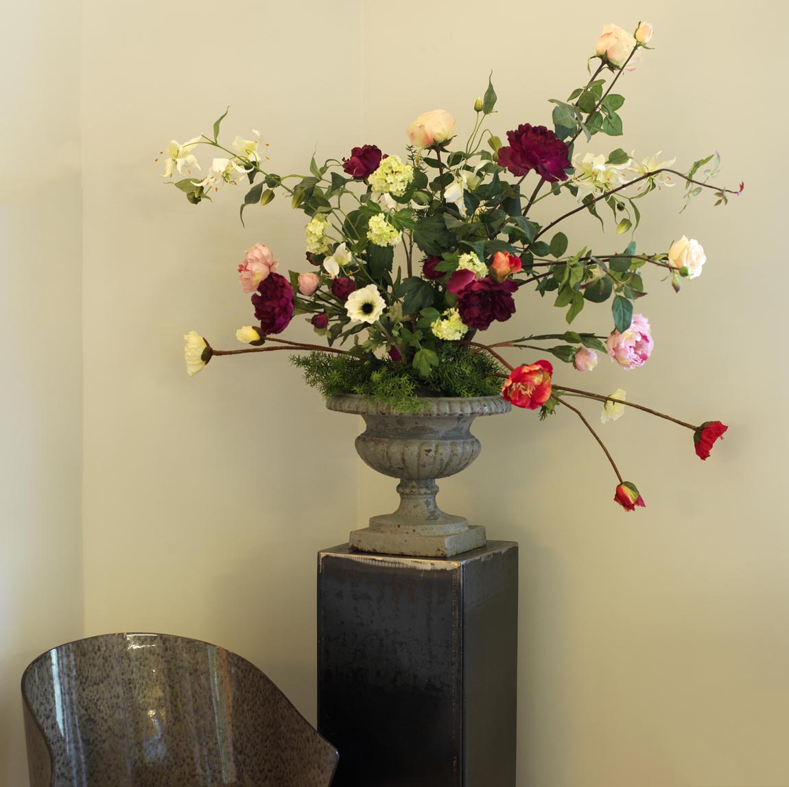 Carmen Barasona, cuarto de baño, "Flower Power" en Casa Decor 2012
