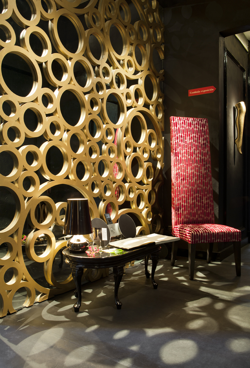 Cristina Barriga, pasillo, "La mina de oro" en Casa Decor 2012
