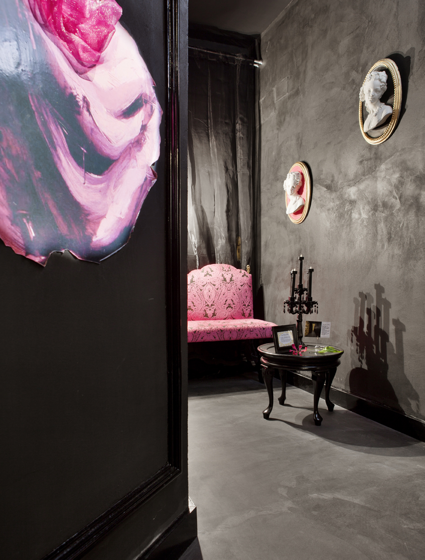 Cristina Barriga, pasillo, "La mina de oro" en Casa Decor 2012
