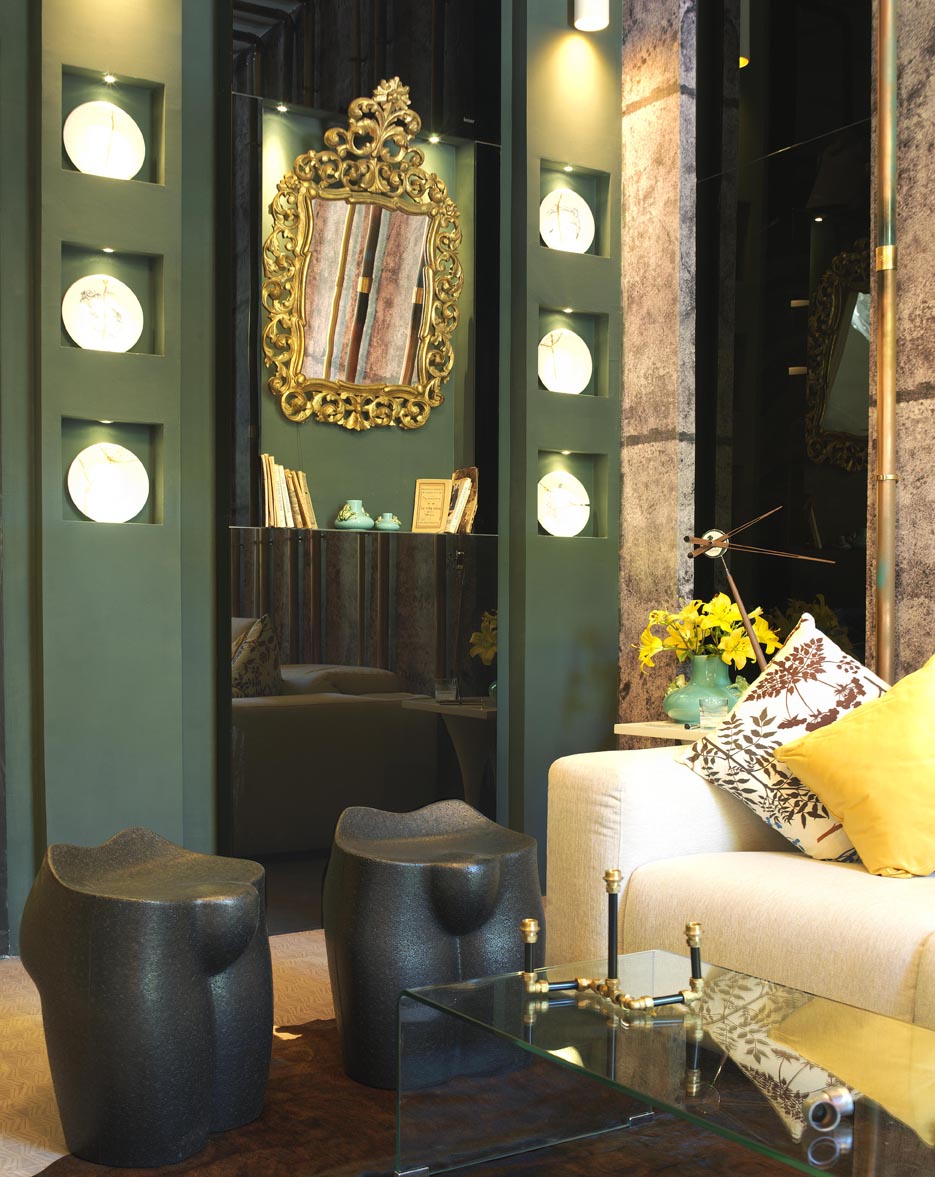 Artefactum, salón ecléctico, "Diseño por un tubo" en Casa Decor 2012