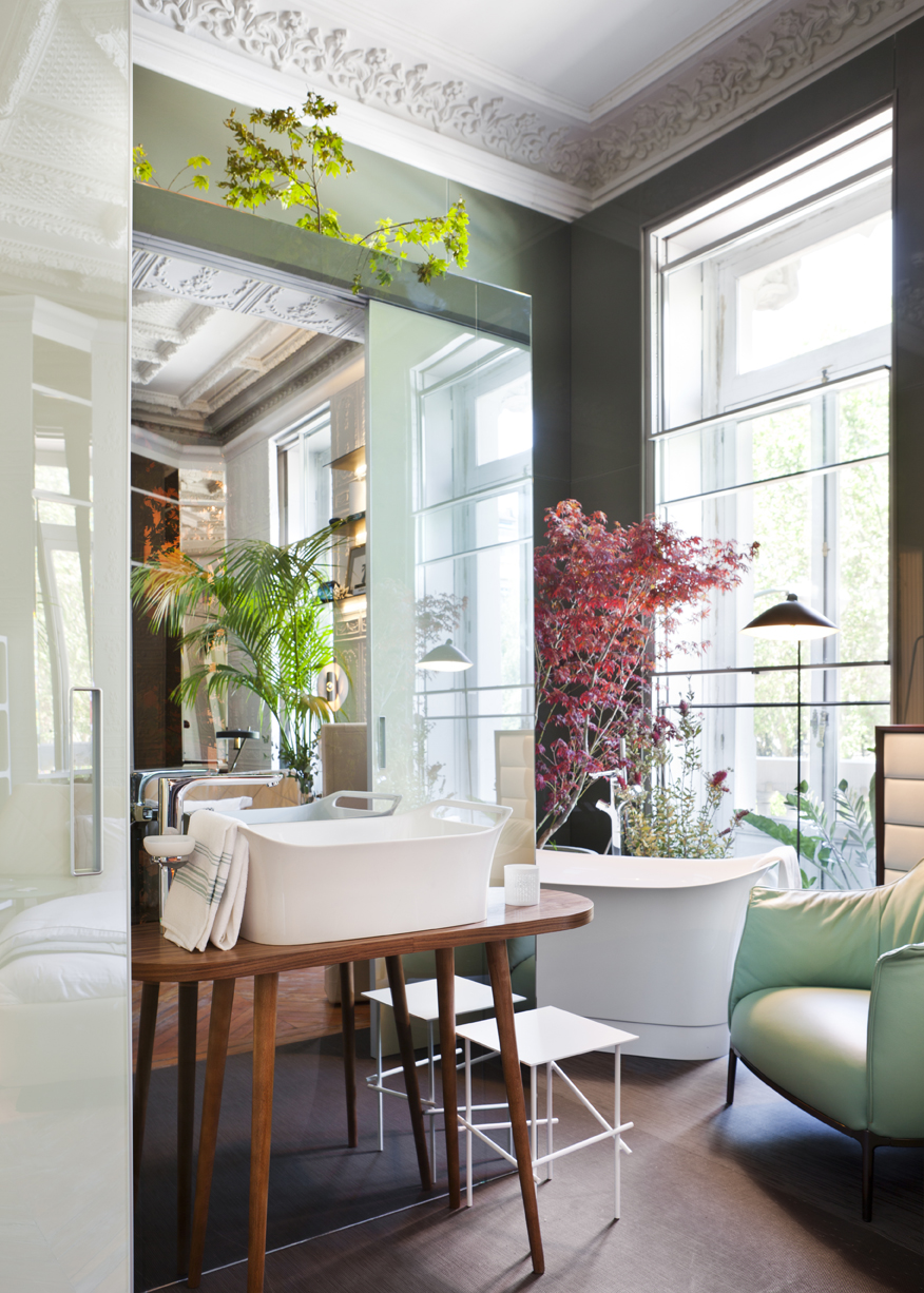 Silvia Trigueros y Celia Gómez, Dormitorio contemporáneo, "Master Suite" en Casa Decor 2012