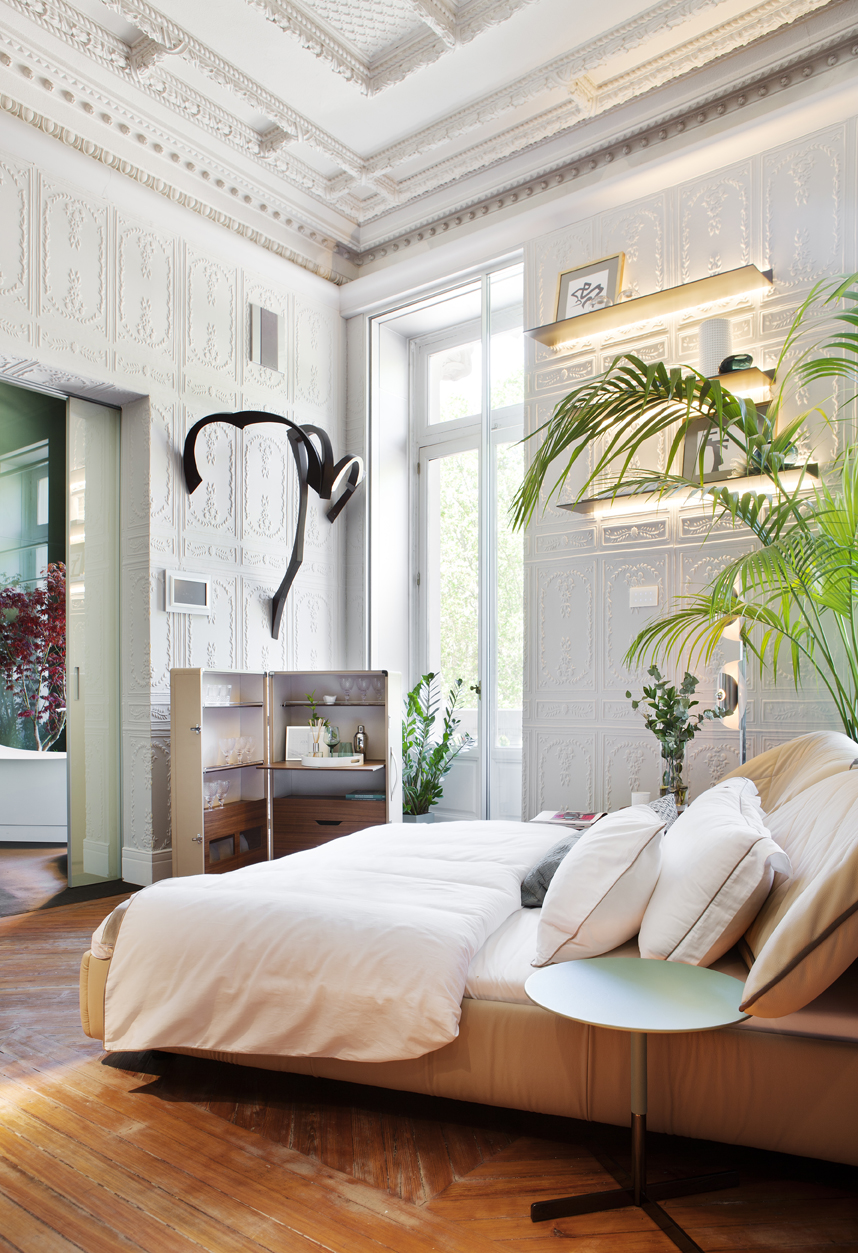 Silvia Trigueros y Celia Gómez, Dormitorio contemporáneo, "Master Suite" en Casa Decor 2012