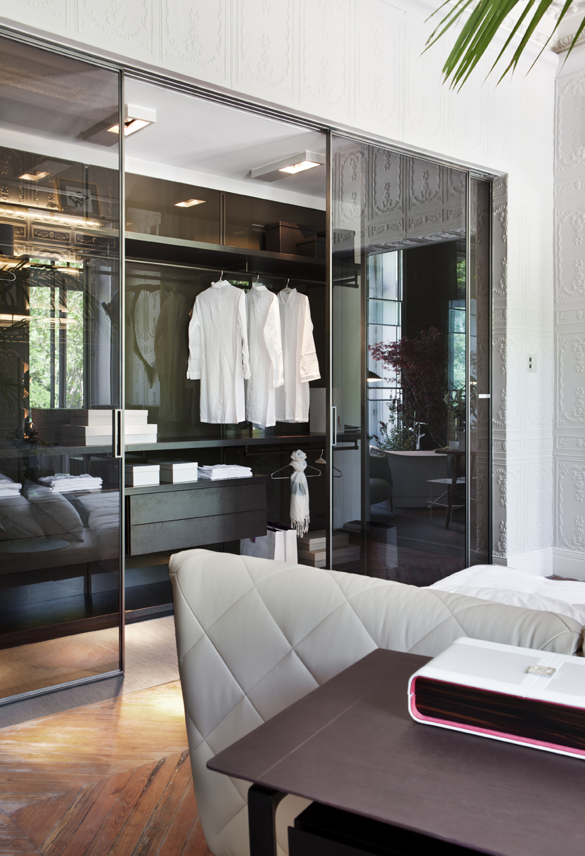 Silvia Trigueros y Celia Gómez, Dormitorio contemporáneo, "Master Suite" en Casa Decor 2012