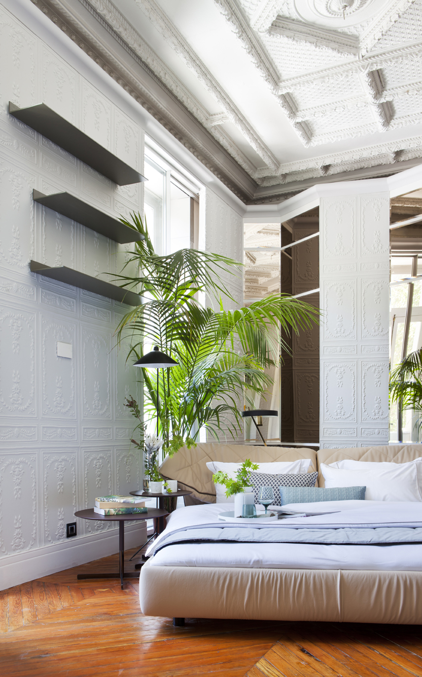 Silvia Trigueros y Celia Gómez, Dormitorio contemporáneo, "Master Suite" en Casa Decor 2012