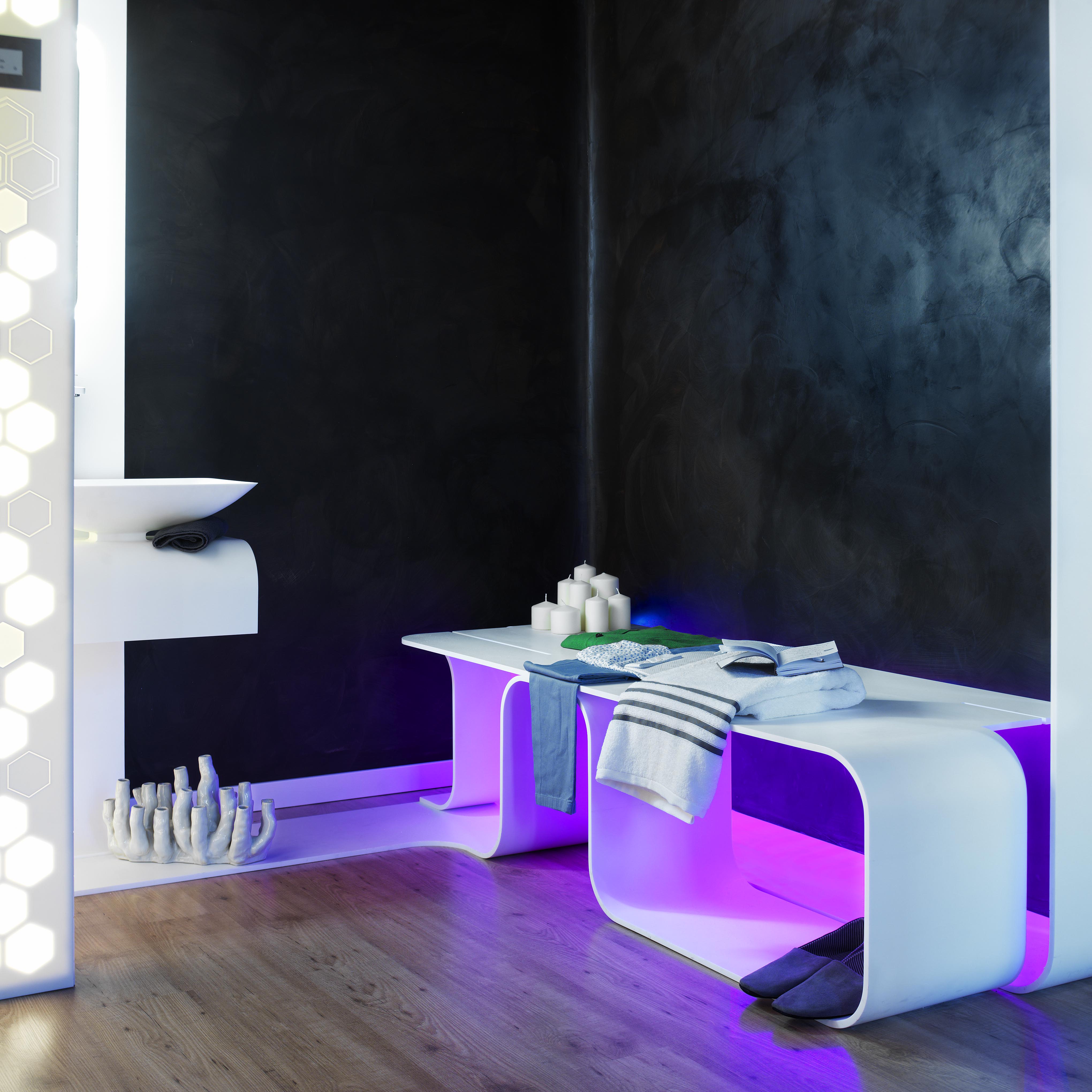 Xavier Martín, sala de relax, "Cocoon Spa Sensorial" en Casa Decor 2012