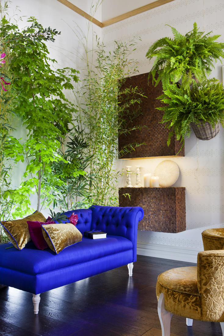 Virginia Albuja y José Luis Navarro, dormitorio feng shui en Casa Decor 2012