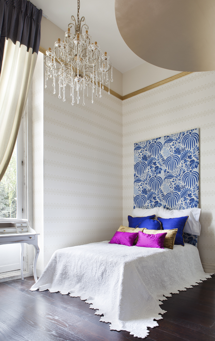 Virginia Albuja y José Luis Navarro, dormitorio feng shui en Casa Decor 2012