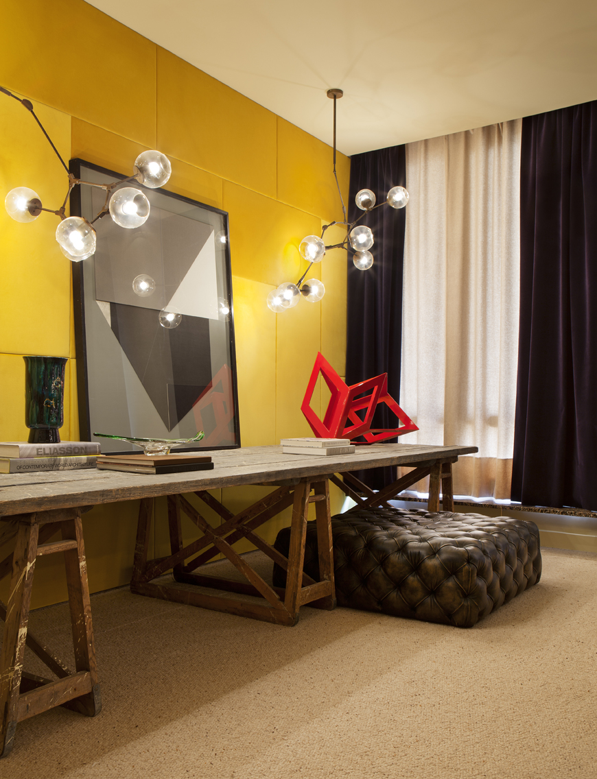 Salón sofisticado por Alfons Tost en Casa Decor 2013
