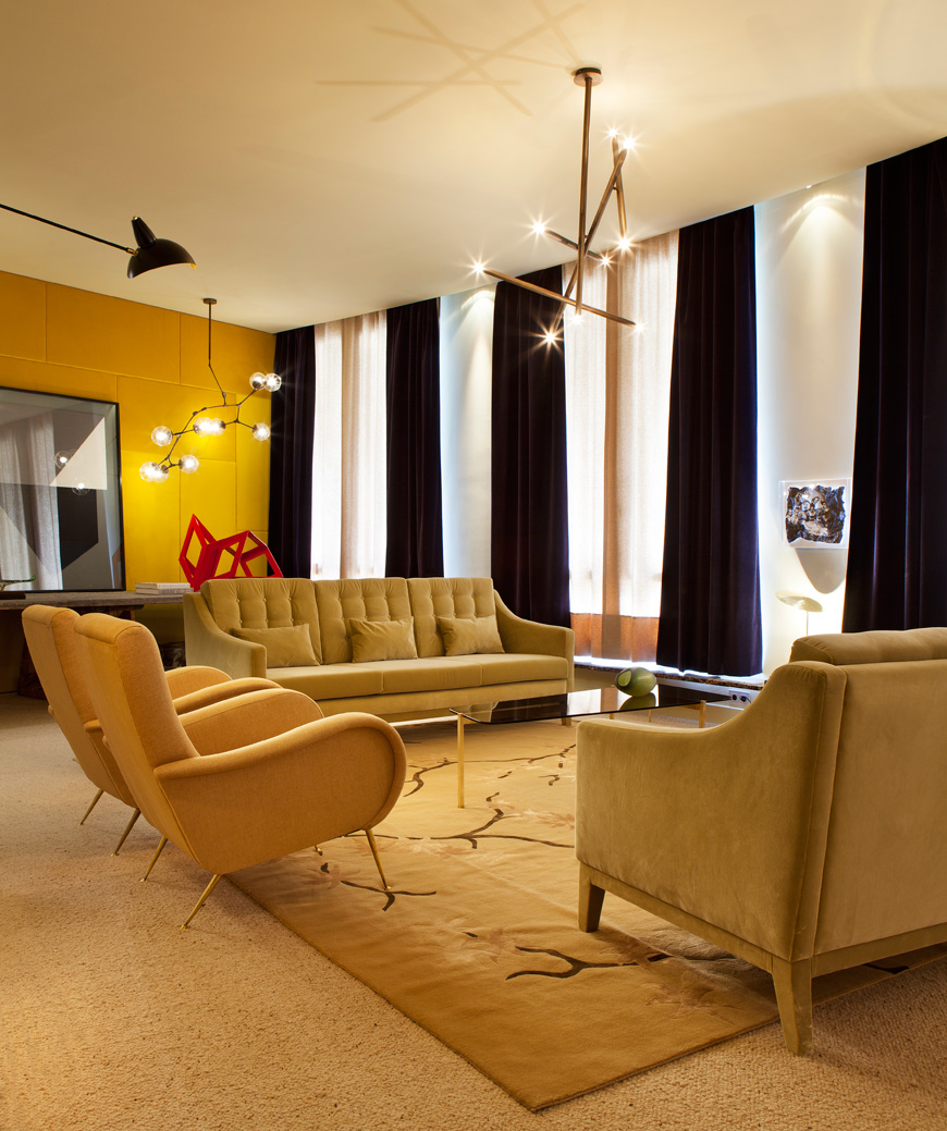 Salón sofisticado por Alfons Tost en Casa Decor 2013