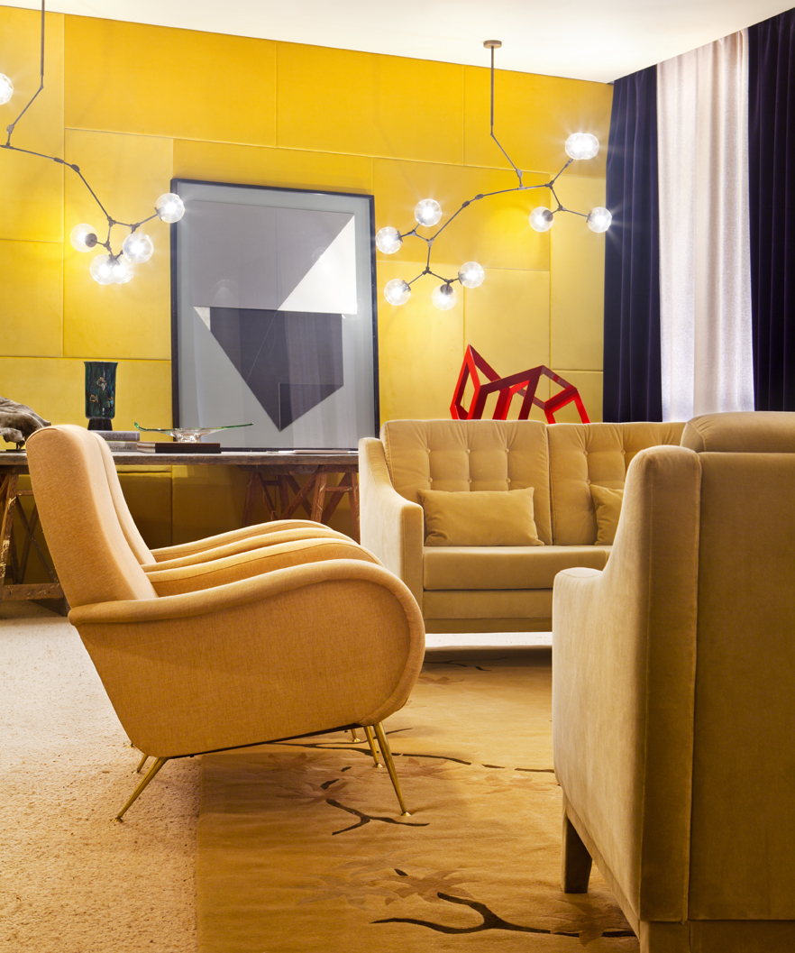Salón sofisticado por Alfons Tost en Casa Decor 2013