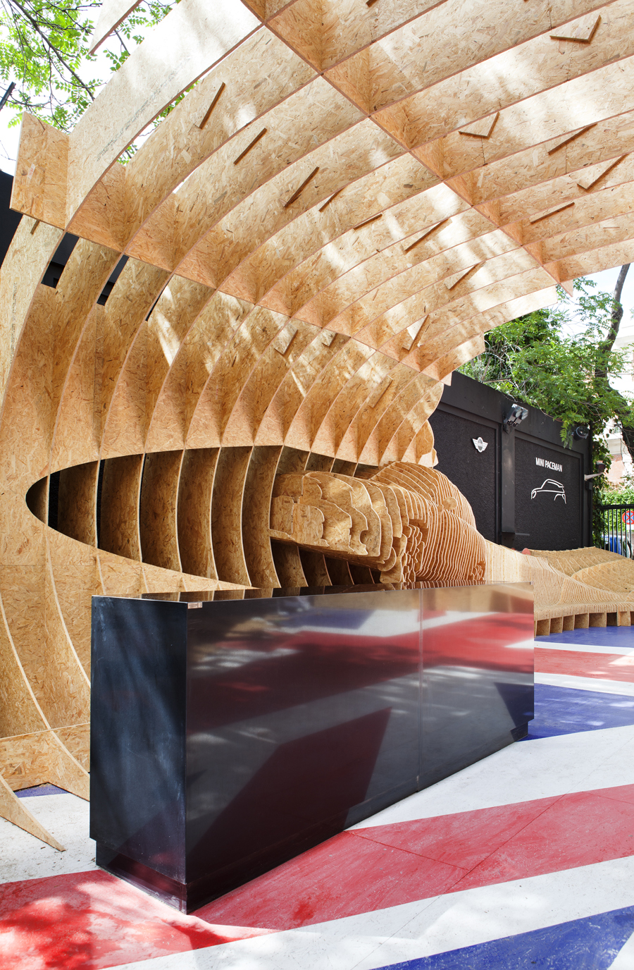 Espacio Mini Paceman Lounge por Bedv Arquitectos en Casa Decor 2013