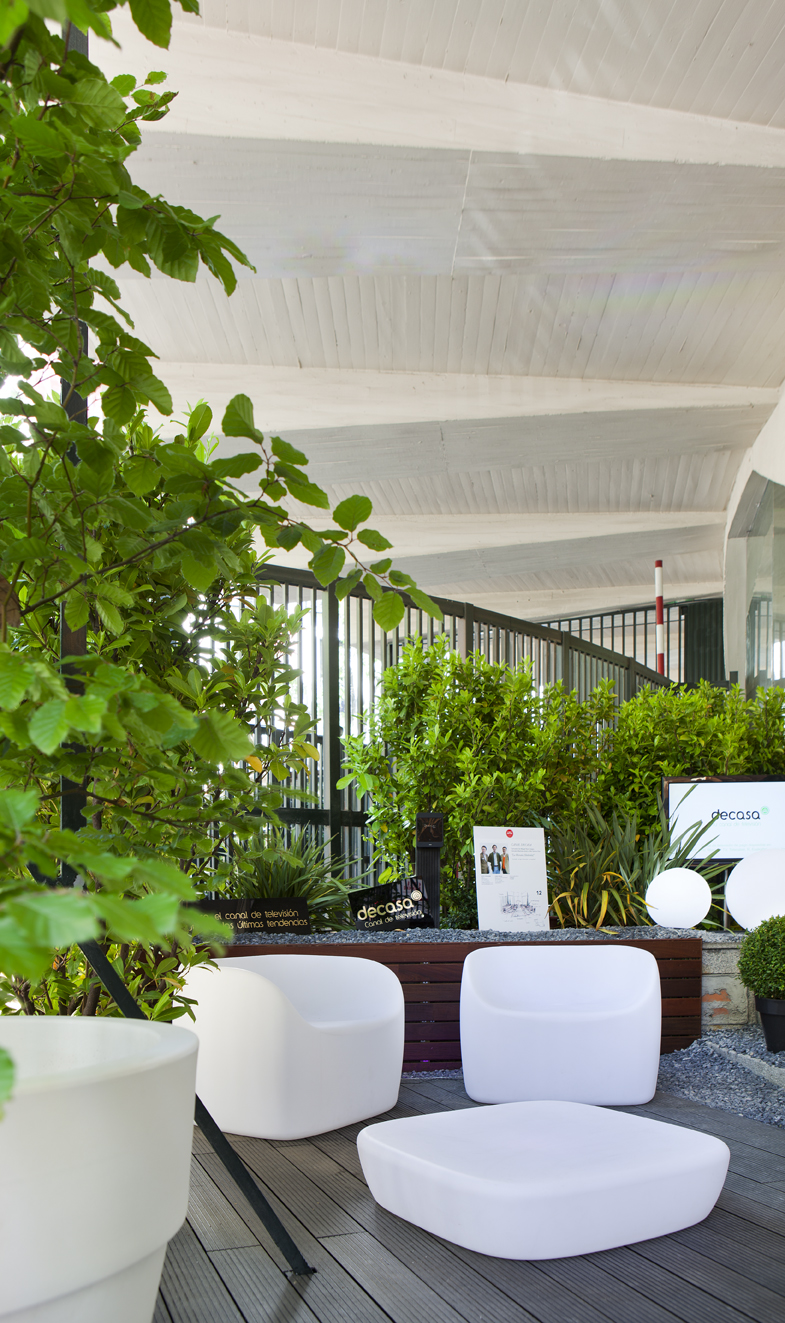 Espacio chill out Canal de Casa por Artext Paisajismo en Casa Decor 2013