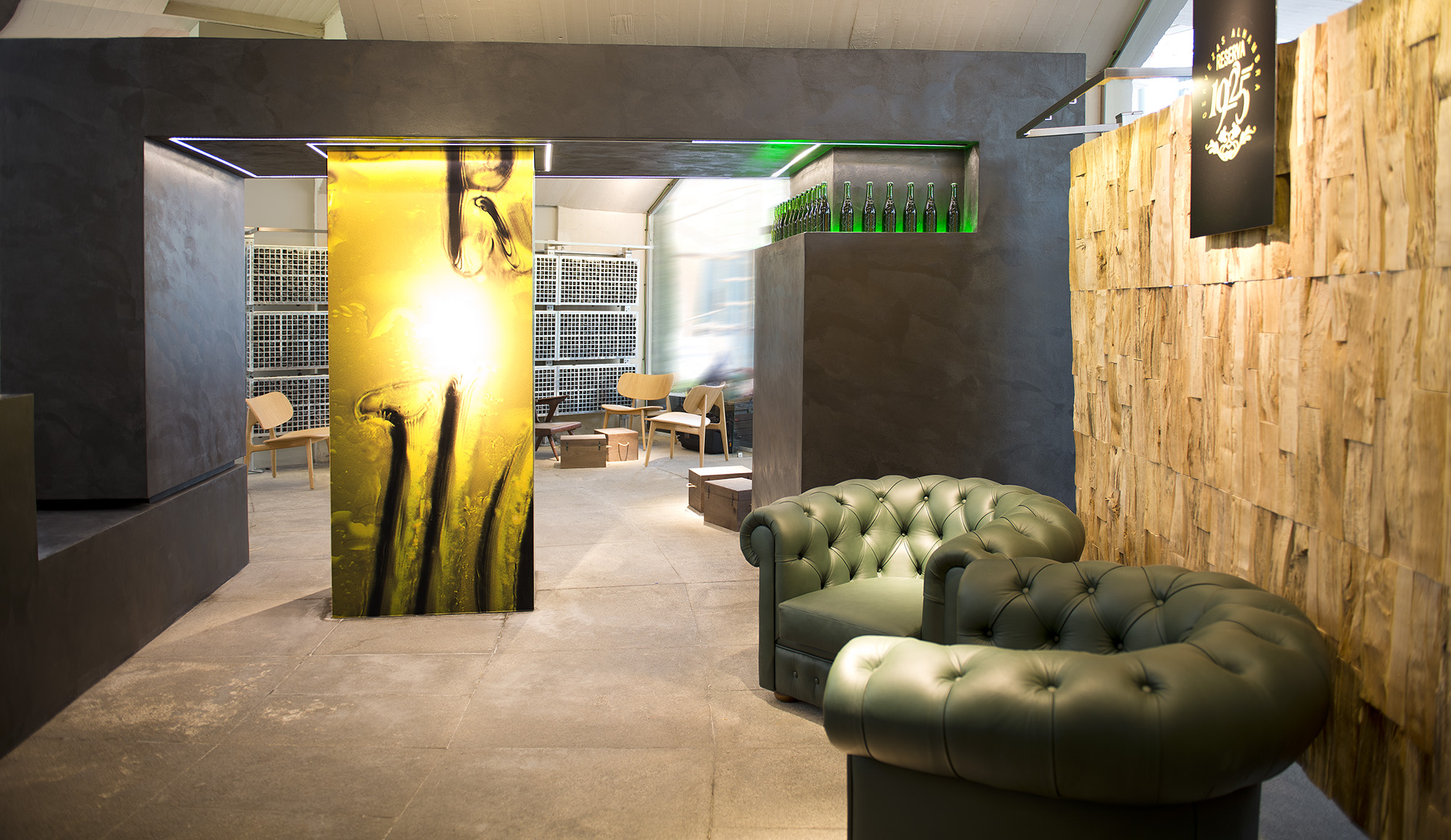 Bar Alhambra Reserva 1925 por Estudio 108 en Casa Decor 2013