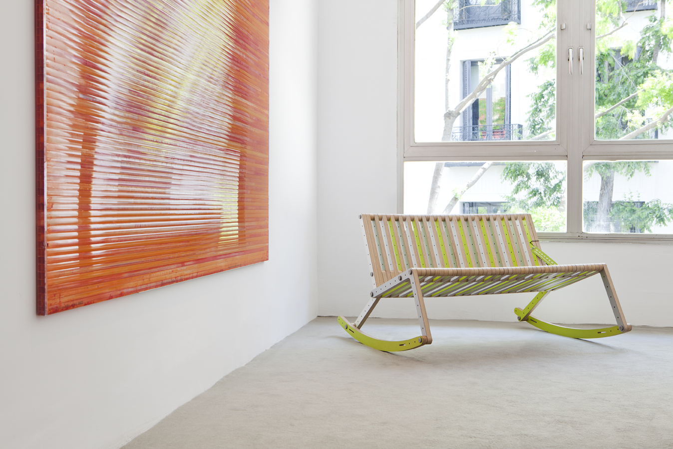 Sala de arte de Galería Astarté en Casa Decor 2013