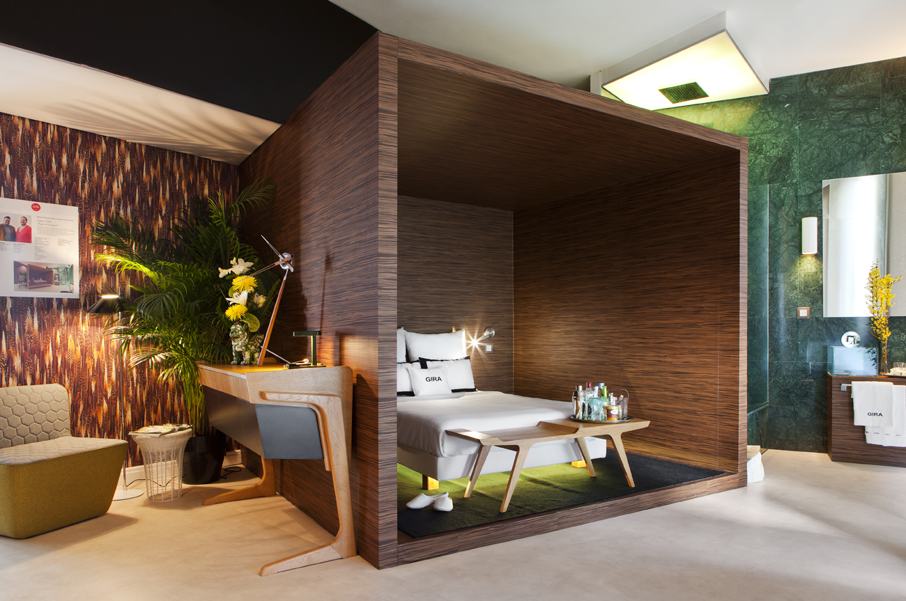Dormitorio domótico por Artefactum en Casa Decor 2013