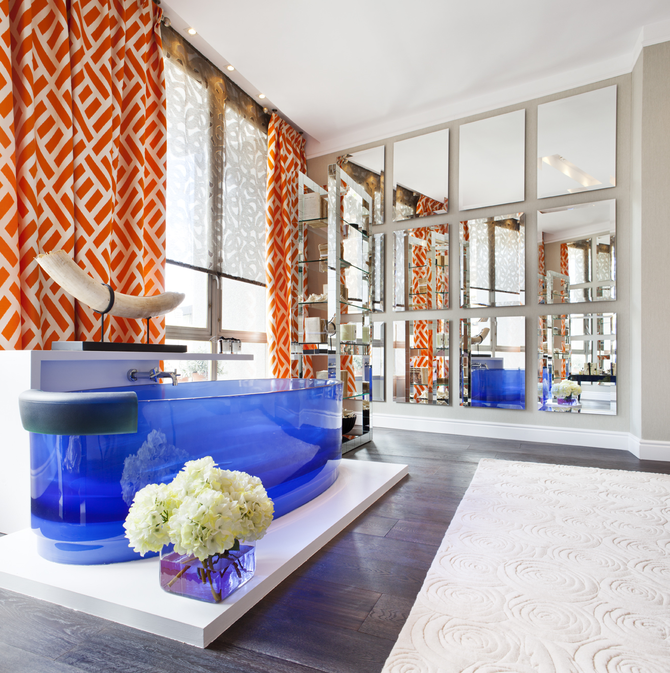 Baño femenino por Javier Muñoz en Casa Decor 2013