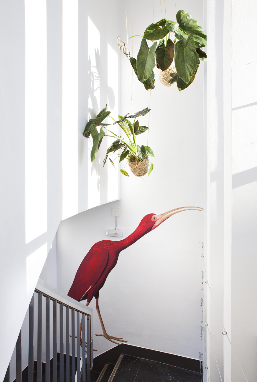 Escaleras decoradas por Juliana de Luca y Angelica Eriksson en Casa Decor 2013