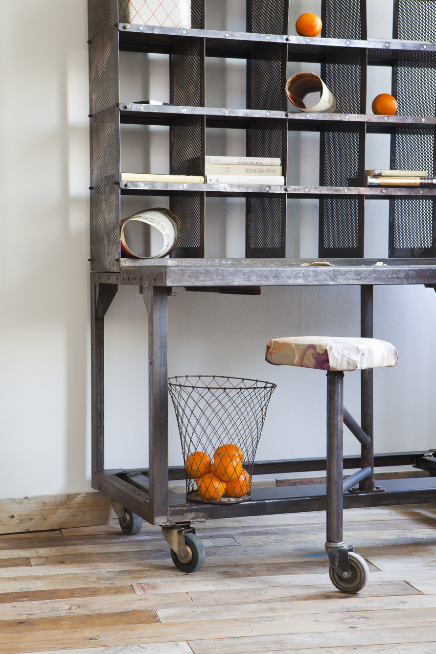 Salón vintage-industrial por Marie y François Magnol en Casa Decor 2013