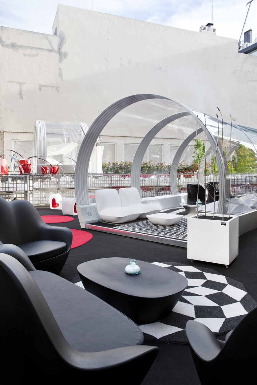 Ambiente exterior por Marisa Gutiérrez en Casa Decor 2013