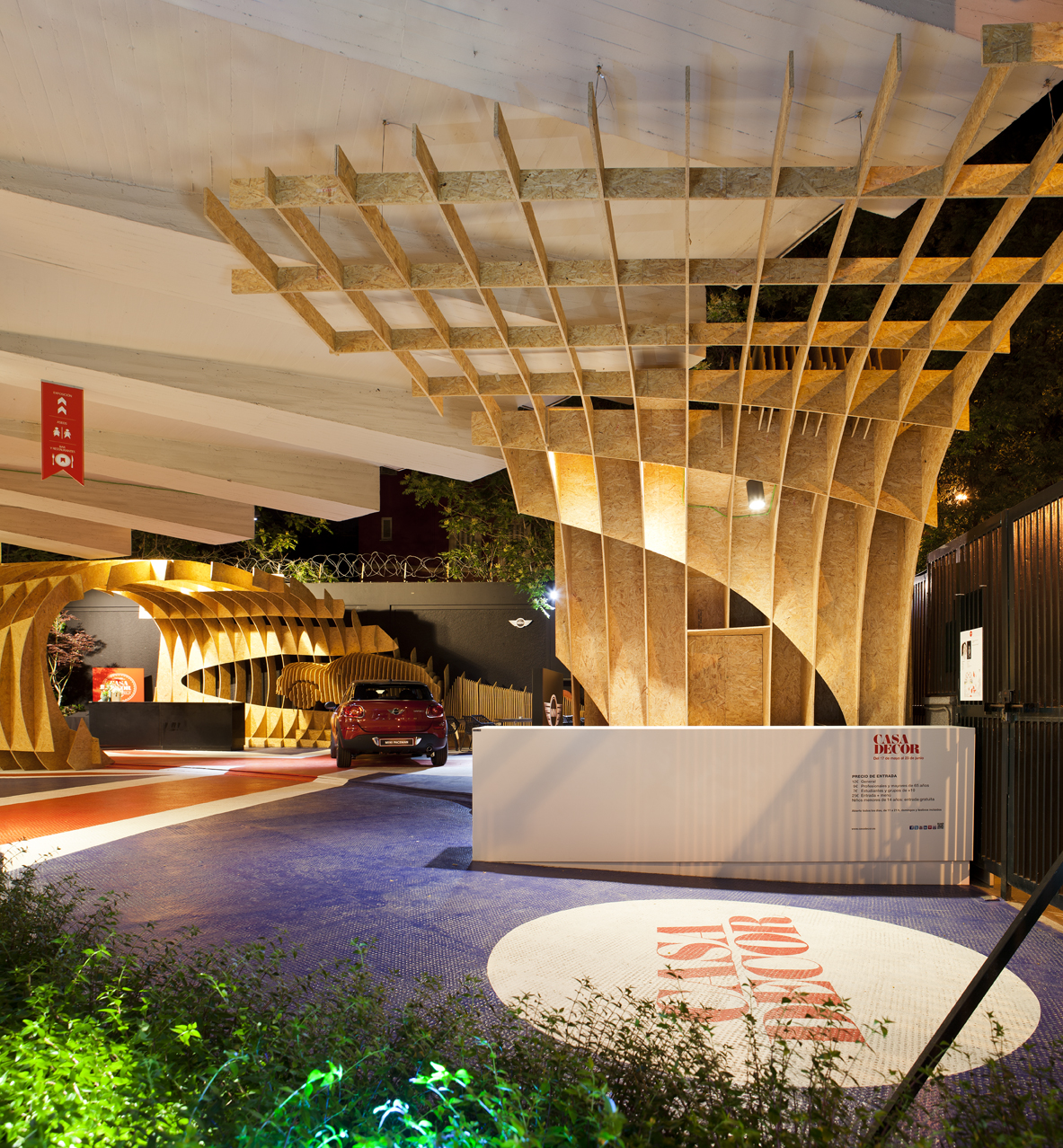 Espacio Mini Paceman Lounge por Bedv Arquitectos en Casa Decor 2013