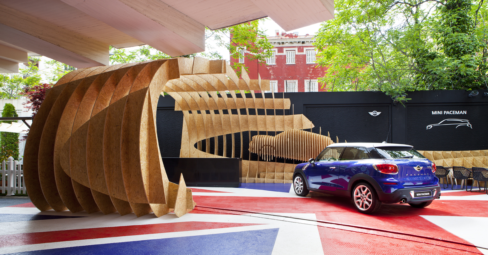 Espacio Mini Paceman Lounge por Bedv Arquitectos en Casa Decor 2013