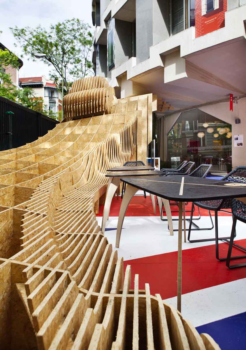 Espacio Mini Paceman Lounge por Bedv Arquitectos en Casa Decor 2013