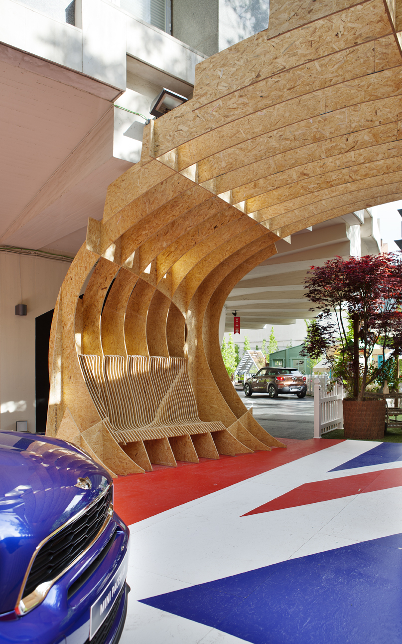 Espacio Mini Paceman Lounge por Bedv Arquitectos en Casa Decor 2013