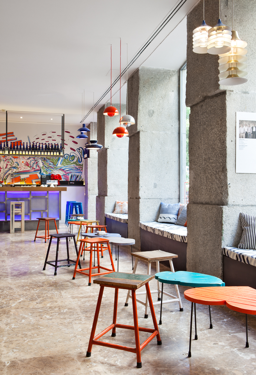 Bar de Cuca García Lorente "Volando Vengo" en Casa Decor 2014