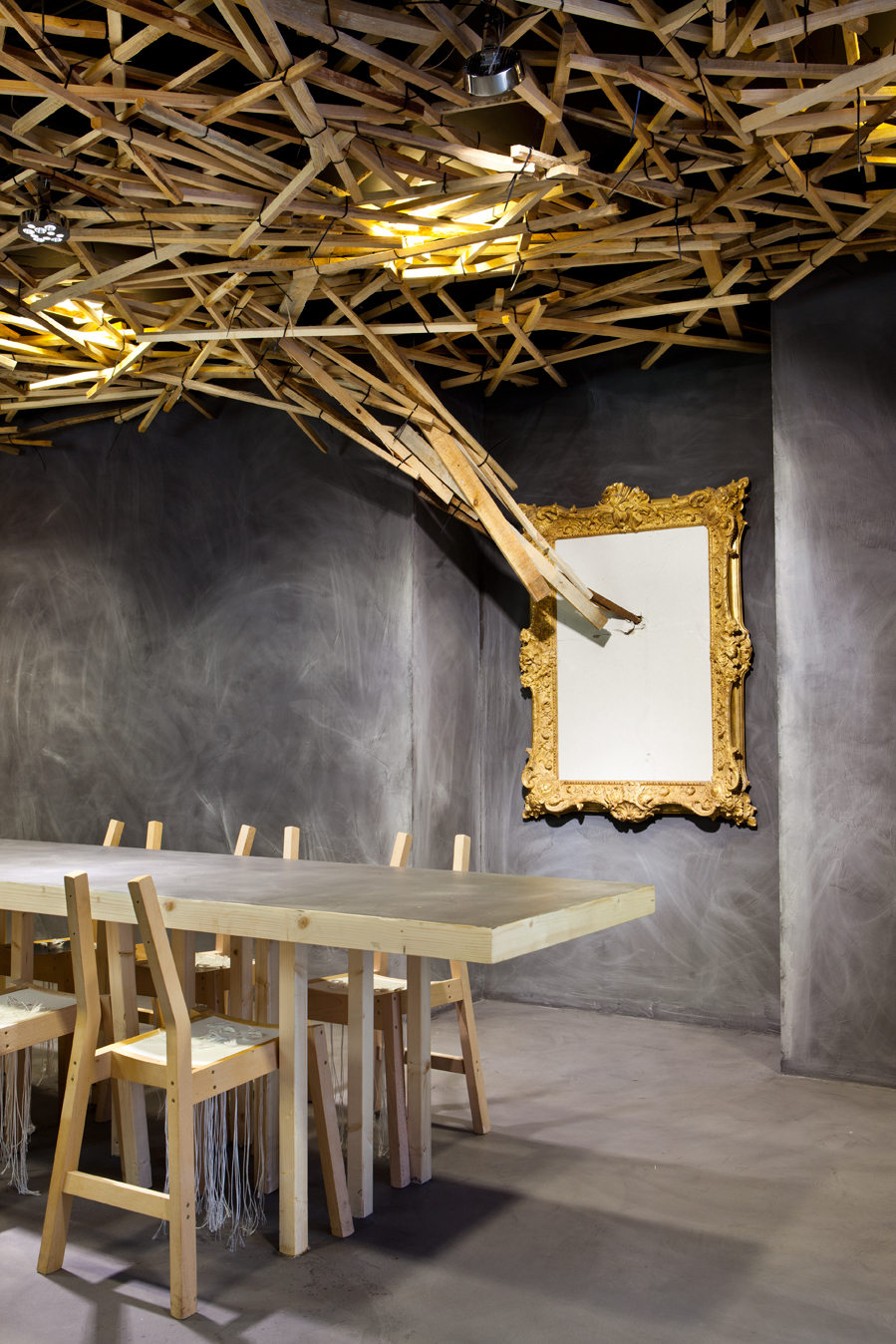 Cafetería de Silka Barrio, Unai Gabilondo e Ibai Gabilondo en Casa Decor 2014