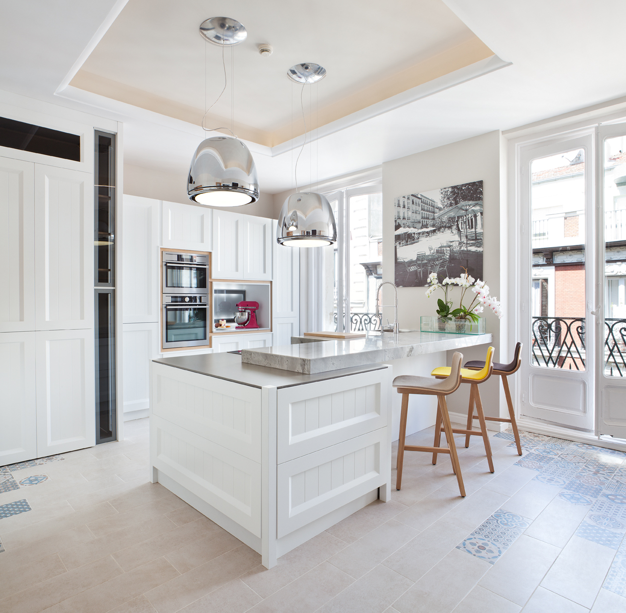 Cocina blanca de Steven Littlehales en Casa Decor 2014