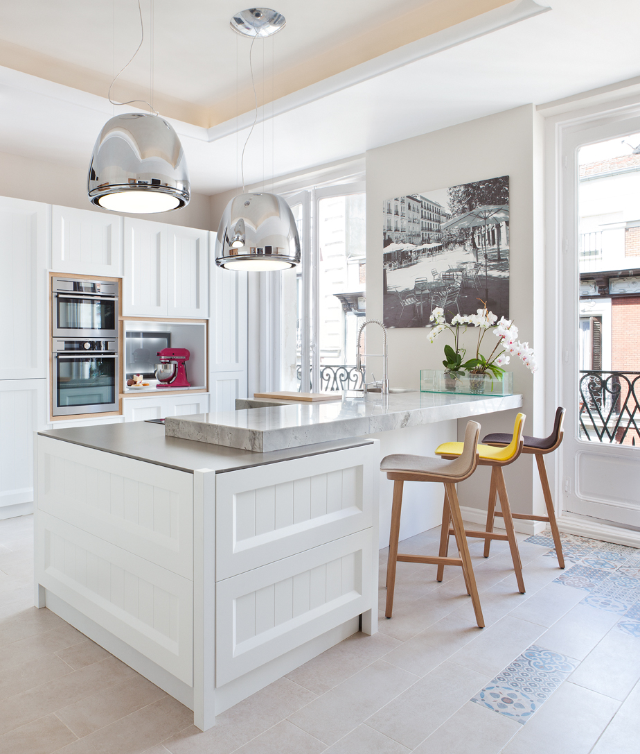 Cocina blanca de Steven Littlehales en Casa Decor 2014
