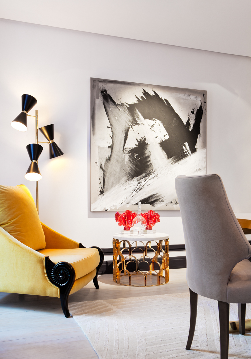 Comedor de estilo ecléctico en Casa Decor 2014