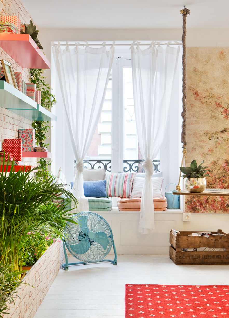 Santayana Dream, dormitorio femenino, “El jardín de los sueños”