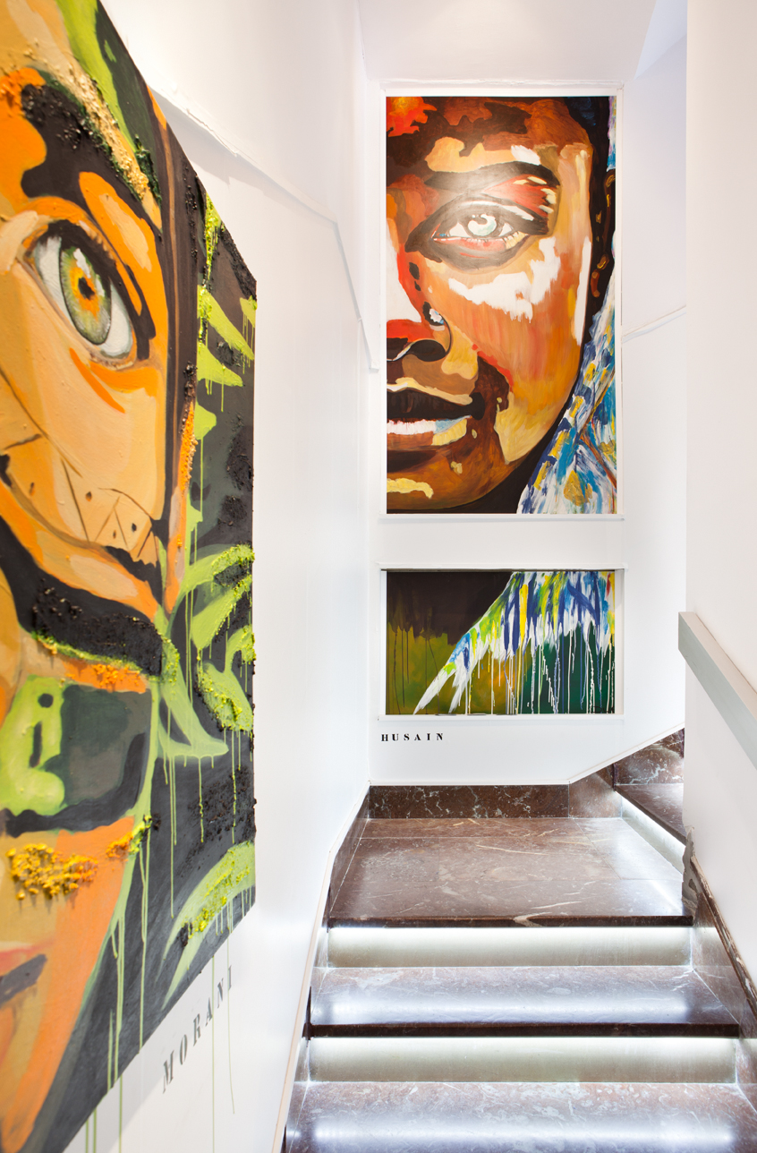 Due Creative, escalera, "Colección Miradas"