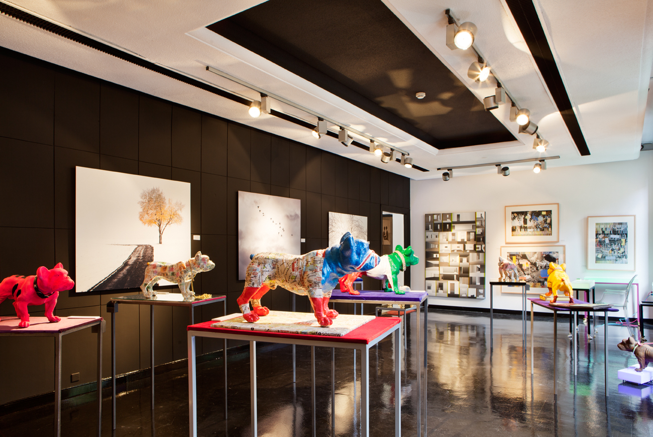 Sala de arte multidisciplinar en Casa Decor 2014