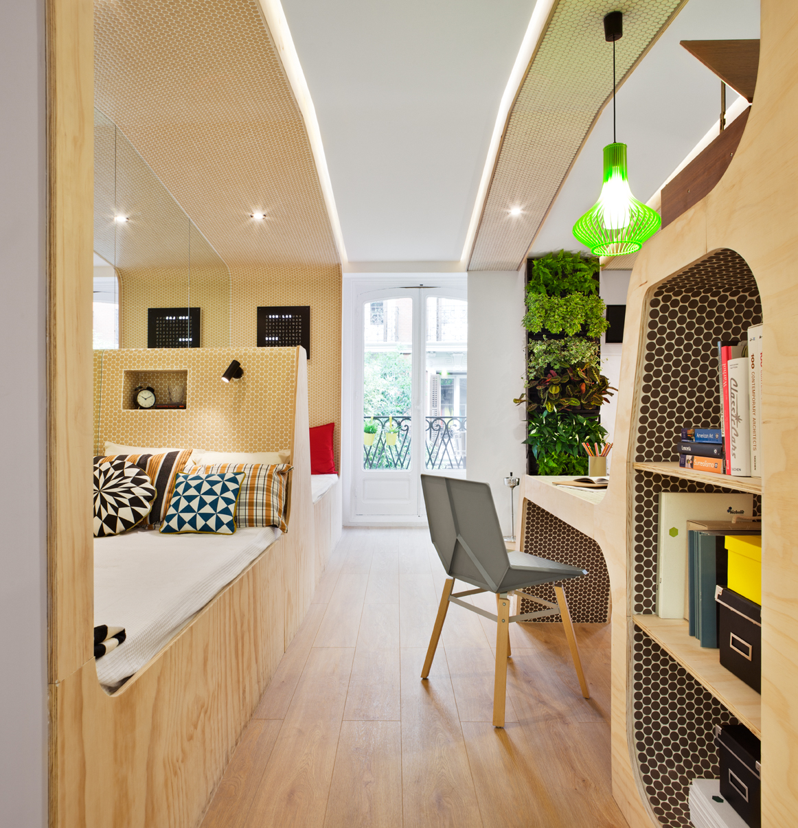 Zooco Estudio, dormitorio Hisbalit, “Modulor”