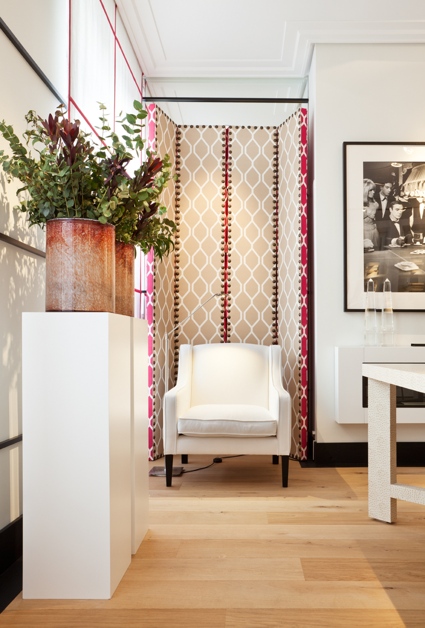 Manuel Espejo, sala de esta, "El Gabinete" en Casa Decor 2014