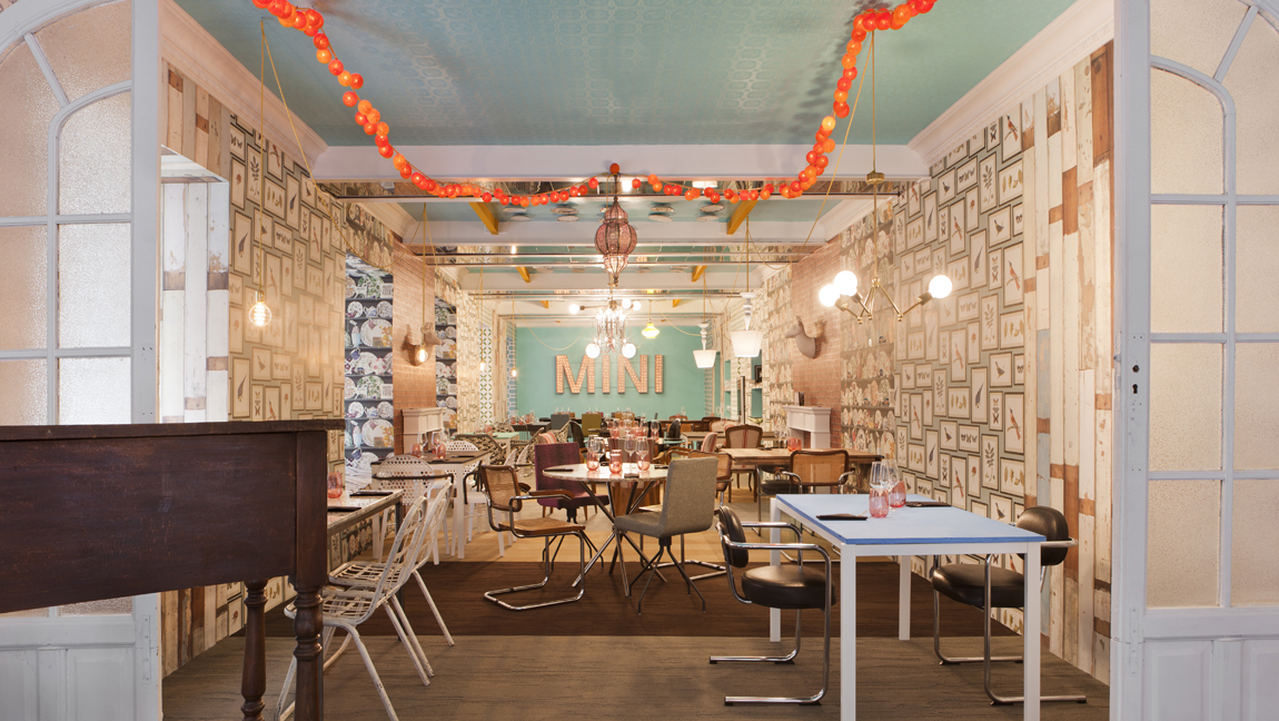 Restaurante Mini & dASSA bASSA por Guillermo García-Hoz en Casa Decor 2014